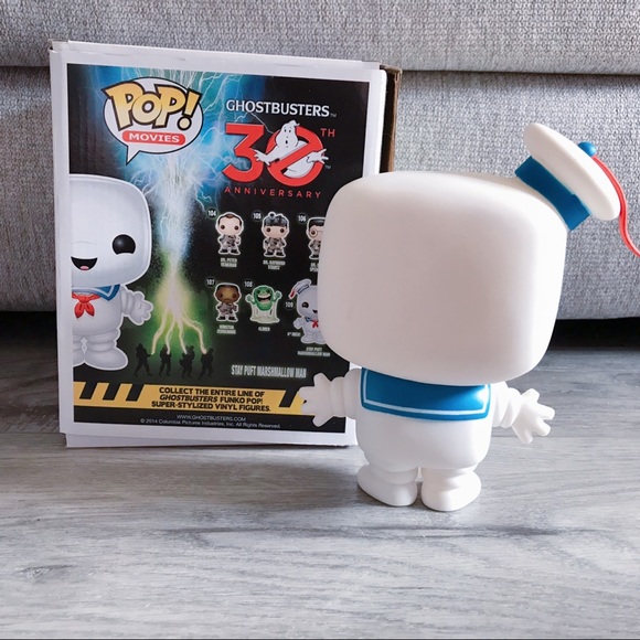 2014 SDCC 6" Stay Puft Over-Sized Funko Pop - Picture 3 of 6